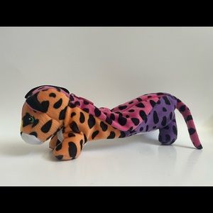 •Vintage Lisa Frank Hunter Plush Zippered Pencil Pouch•